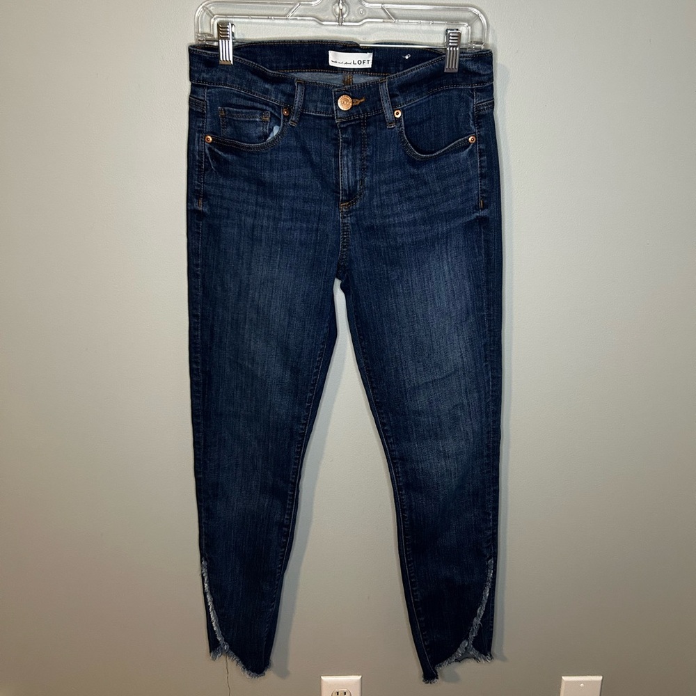 Loft‎ Women's Dark Blue Jeans